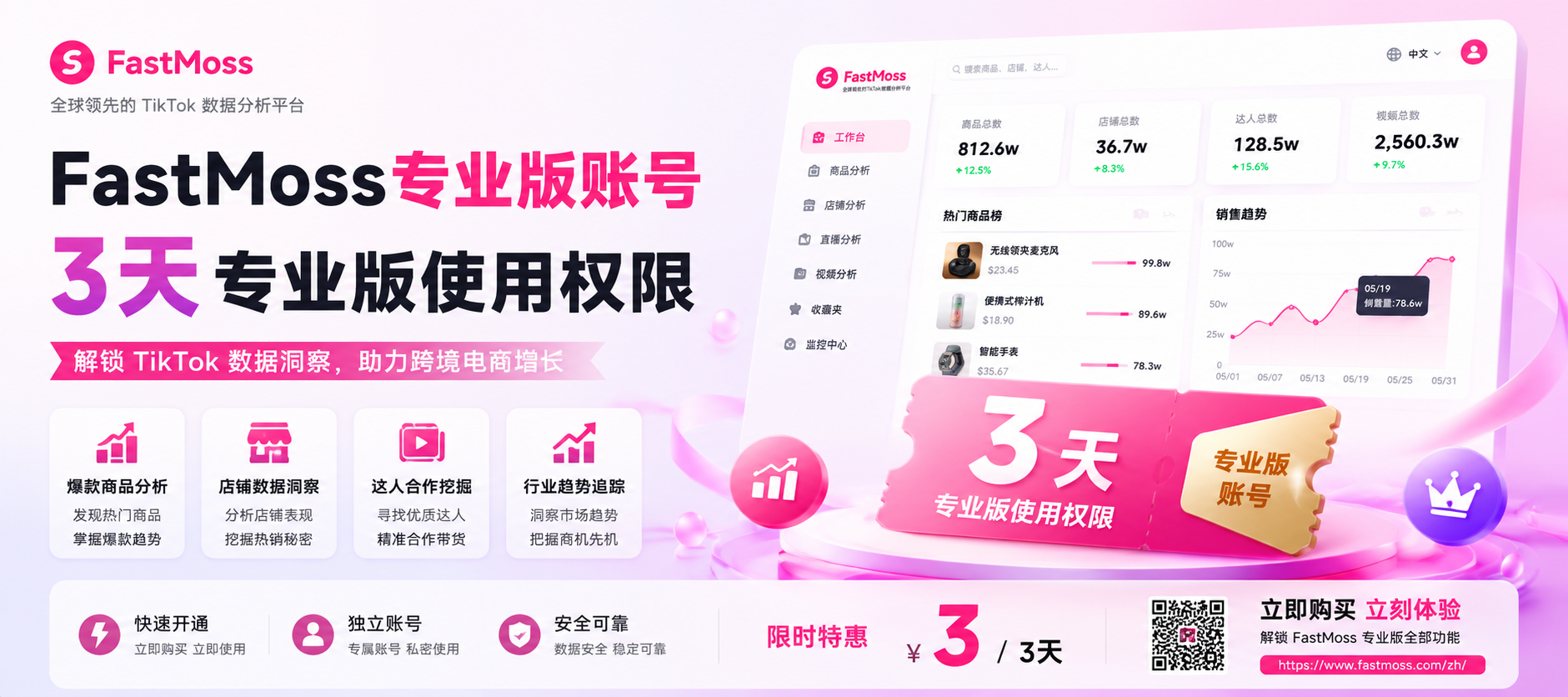 FastMose 专业版账号